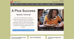 Desktop Screenshot of aplussuccess.com